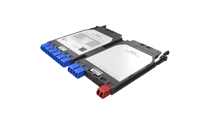 IANOS Splitter Double, Base-1, 1x LC to 8x LCD UPC, SM