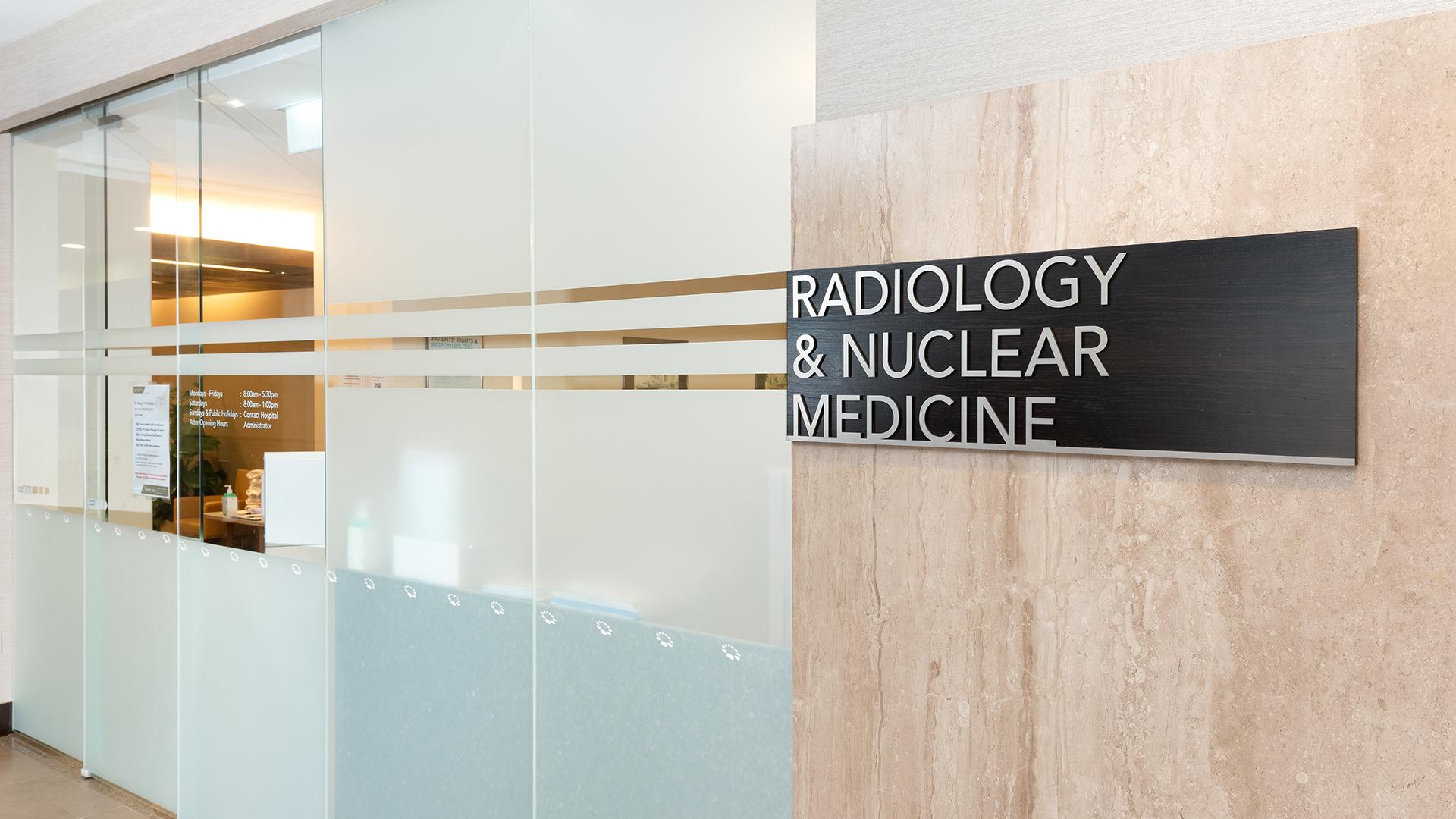 Radiology Department - Mount Elizabeth Novena Hospital