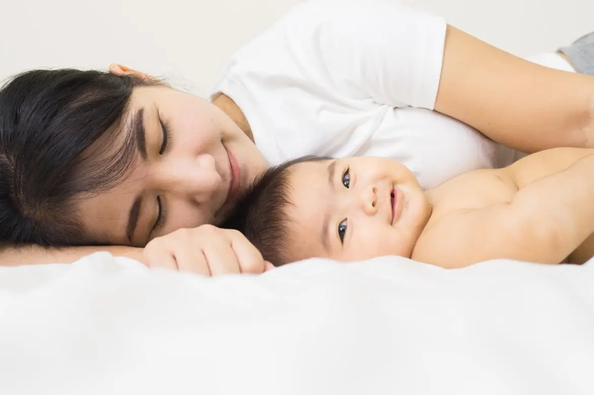 Different from active breastfeeding, comfort nursing, also known as  non-nutritive sucking, is when a baby is latched at the breast, but