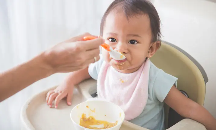 Baby weaning traditions