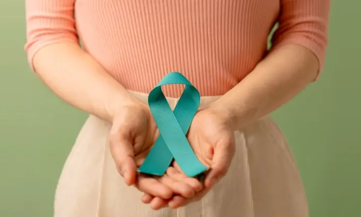 Cervical cancer ribbon