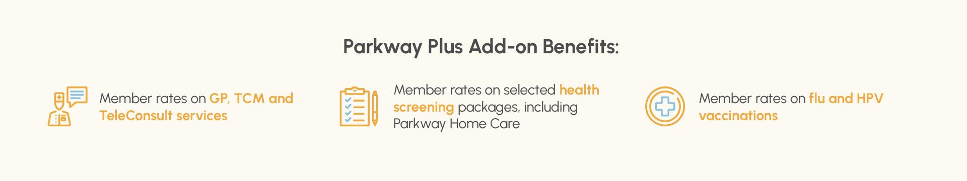 Parkway Plus Add-on Benefits