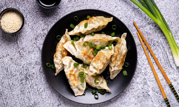 Home-cooked recipe dumplings