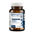 Bottle of Metagenics FolaPro®—120 tablets. Formulated to promote overall wellbeing.
