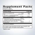 Supplement facts label for Metagenics Renagen™ DTX, 60 capsules, showing detailed ingredients and daily nutrition.
