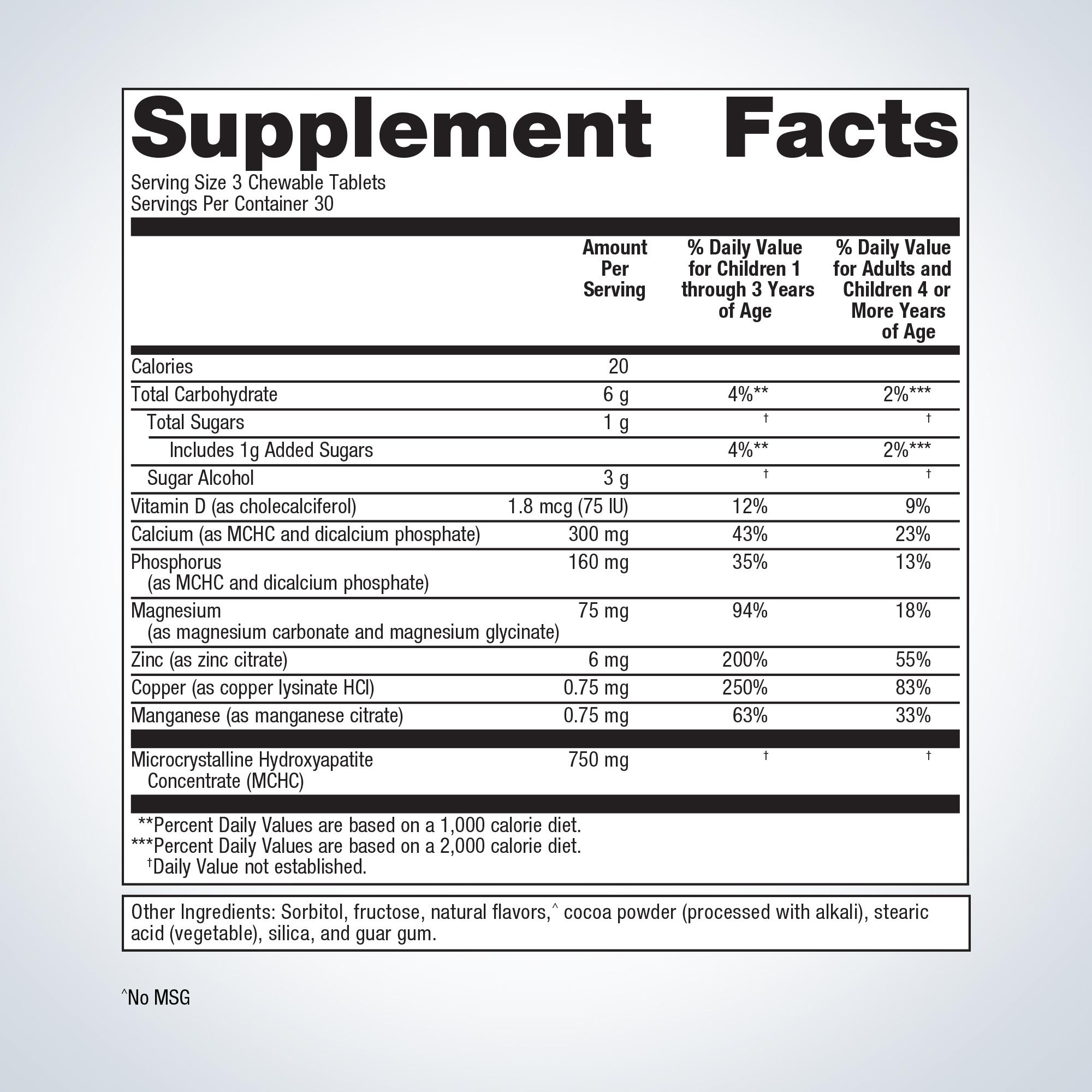 Bone Builder® Chewable 1