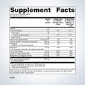 Supplement facts label for Metagenics Bone Builder® Chewable—90 tablets showing detailed ingredients and daily nutrition.
