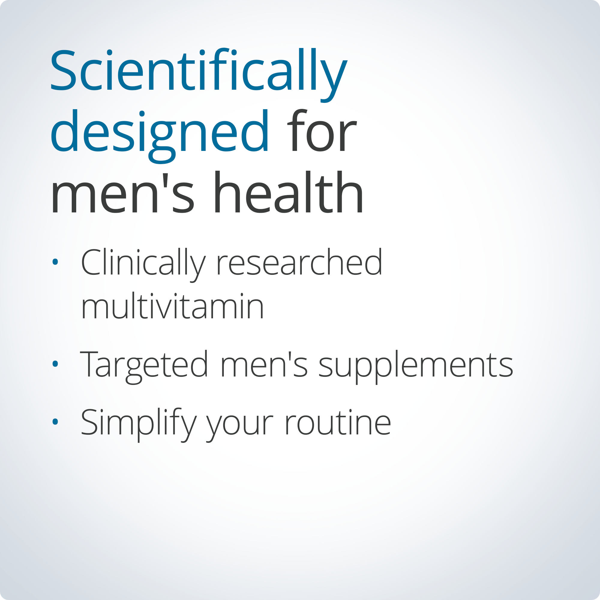 Wellness Essentials® Men's Vitality Daily Packs 5