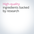 High-quality ingredients backed by research to support hormonal balance and estrogen metabolism.