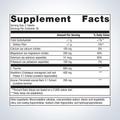 Supplement facts label for Metagenics Cardiogenics® Intensive Care—90 tablets showing detailed ingredients and daily nutrition.