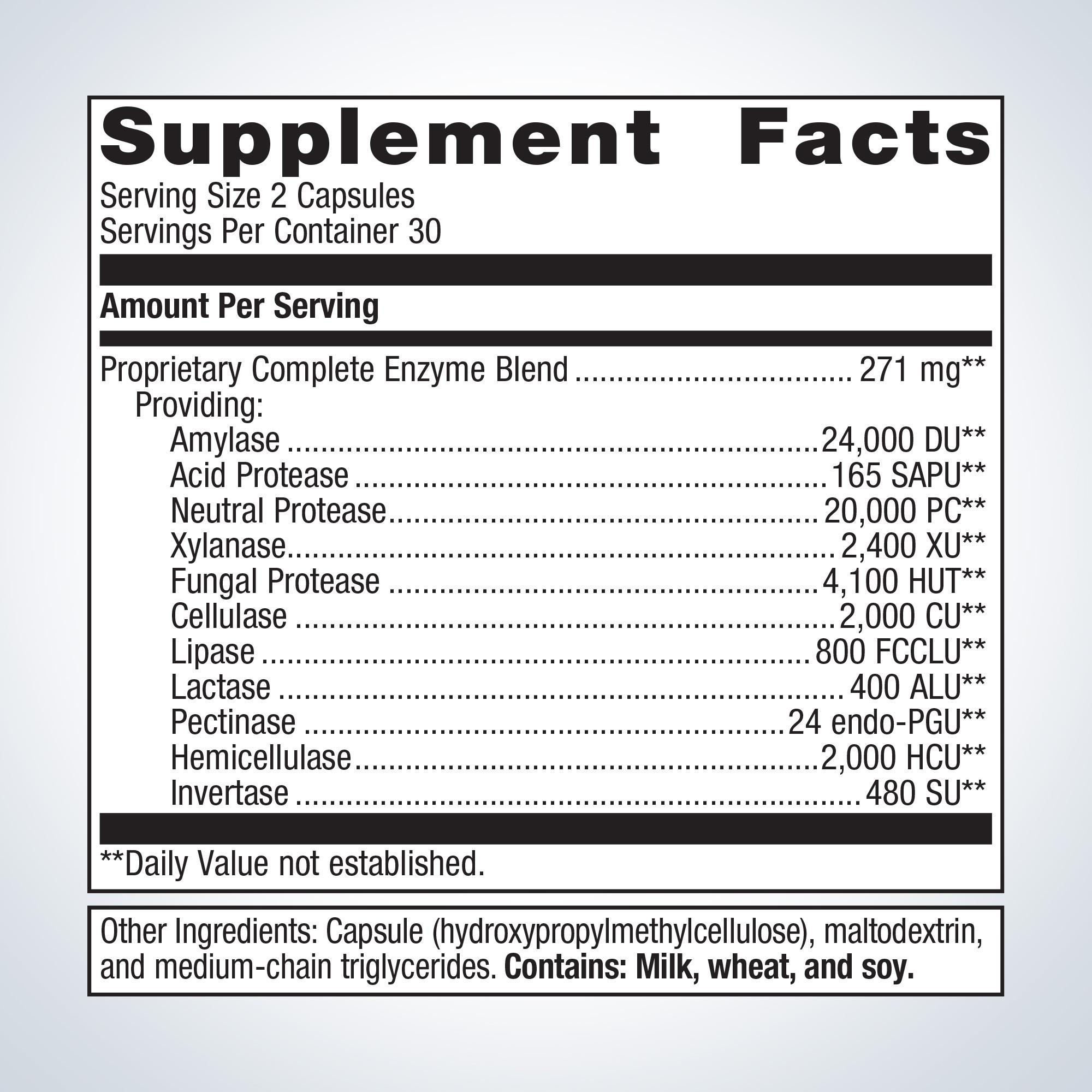SpectraZyme® Complete Enzymes 1