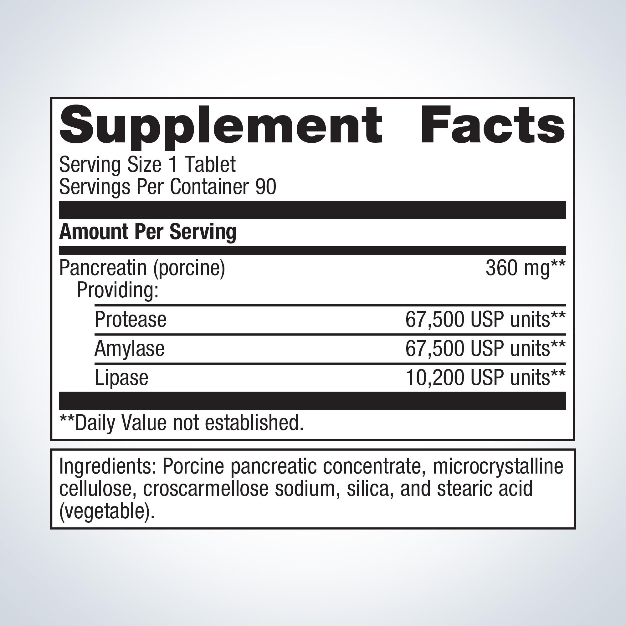 SpectraZyme® Pancreatic Enzymes 1