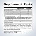 Supplement facts label for Metagenics ImmuCore®—90 tablets, showing detailed ingredients and daily nutrition.