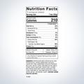 Nutrition facts and ingredients for Metagenics Ultra Energy caramel sea salt bar.