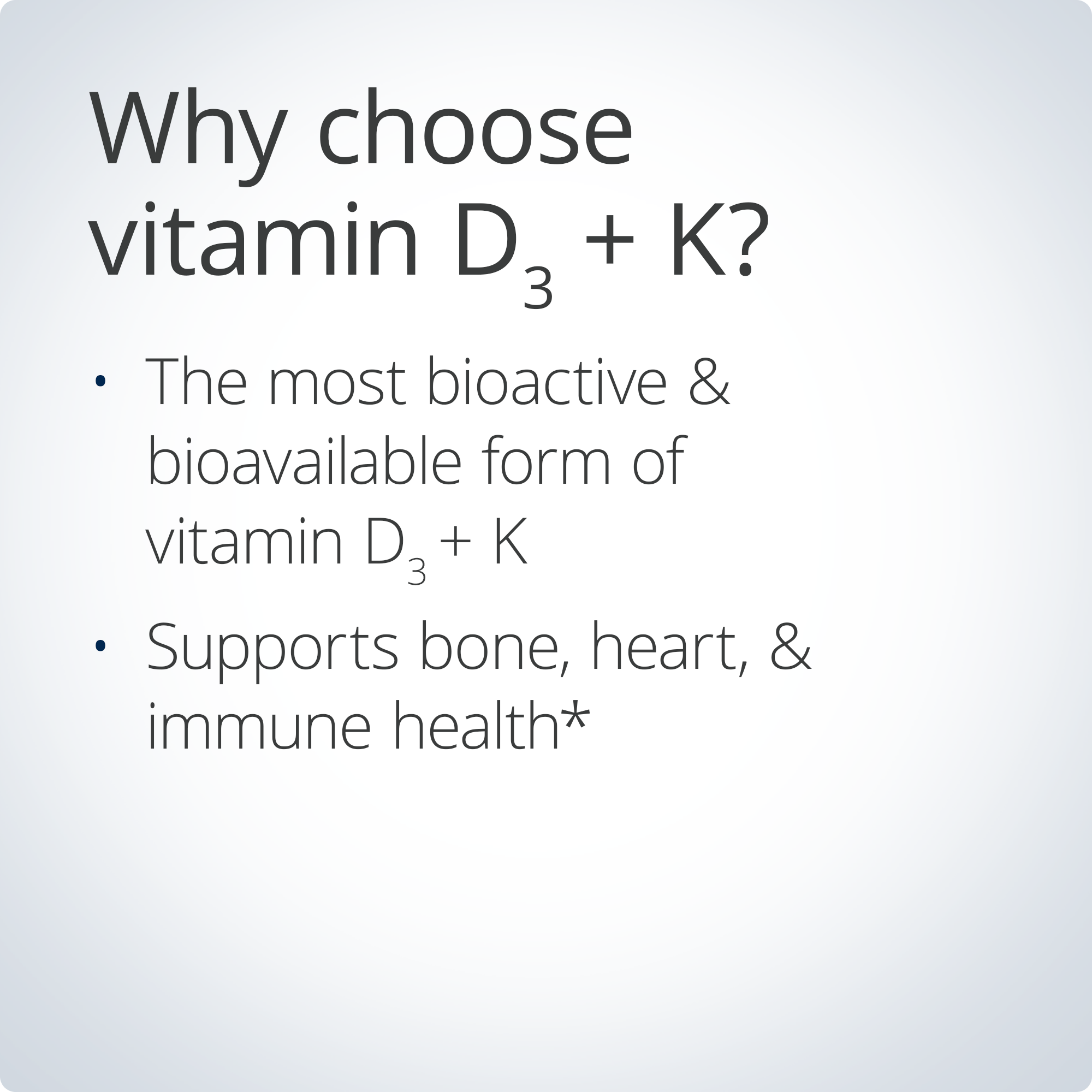 Vitamin D3 10,000 + K 2