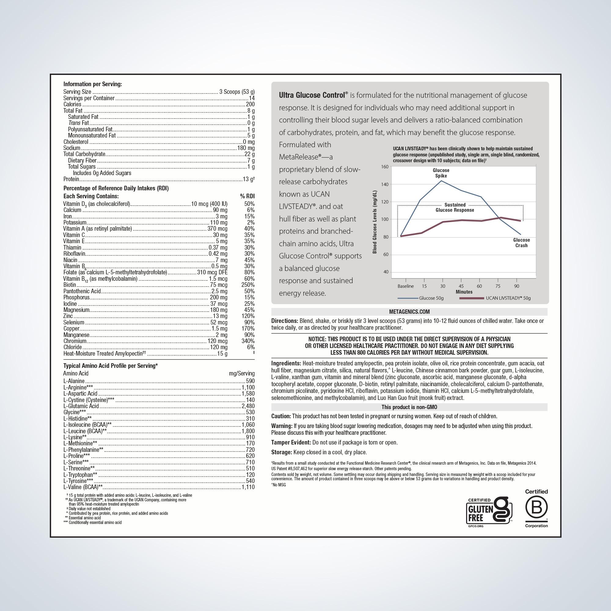 Ultra Glucose Control® 1