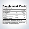 Supplement facts label for Metagenics Mg/K Aspartate™—60 tablets, showing detailed ingredients and daily nutrition.