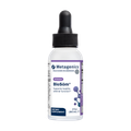 Close-up of a single Metagenics BioSom® bottle.