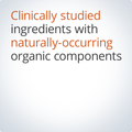 Clinically studied ingredients with naturally occurring organic components to support bone and joint health.