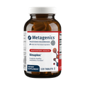 Bottle of Metagenics Sinuplex®, 120 tablets, on a transparent background. 