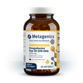 Bottle of Metagenics OmegaGenics® Fish Oil EPA-DHA 1000 mg—60 softgels. Formulated to support heart, immune, bone, and muscle health.