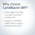 CandiBactin-BR® helps the body purge unwanted compounds and supports intestinal health with a berberine formula.