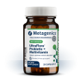 Bottle of UltraFlora® Complete Women’s Probiotic on a white background. The label highlights 5-in-1 daily support for digestive health, bloating, vaginal health, immune health, and stress. Contains 30 capsules. 