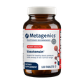 Bottle of Metagenics Vasotensin®, 120-tablets, on transparent background. 