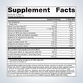 Supplement facts label for Bone Builder® Active 180 tablets, showing detailed ingredients and daily values 
