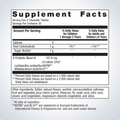 Supplement facts label for Metagenics UltraFlora® Kids's Probiotic—60 tablets, showing detailed ingredients and daily nutrition.