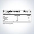 Supplement facts label for Metagenics MetaFiber®, showing detailed ingredients and daily nutrition.