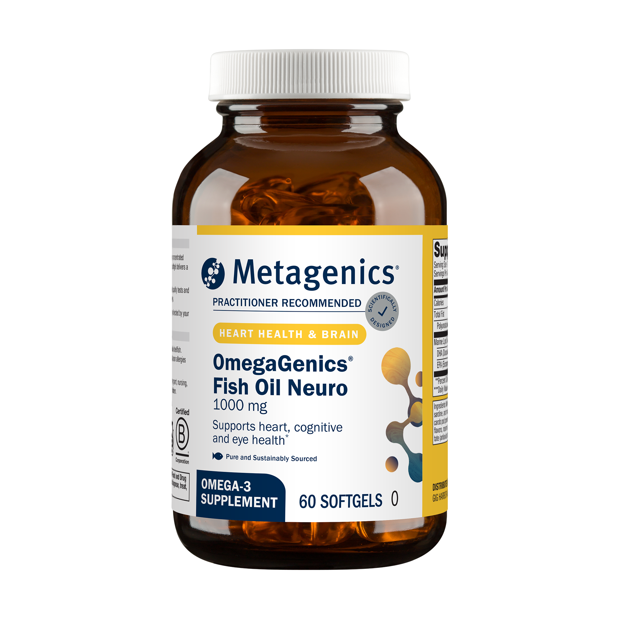 Image of the product OmegaGenics® Fish Oil Neuro 1000 mg