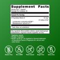 Supplement Facts panel for 30-count of UltraFlora® Balance Probiotic listing the proprietary probiotic blend and active cultures per capsule. Visual includes icons indicating the product is Gluten-free, Non-GMO, Plant-based, Sugar-free, and Dairy-free.