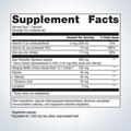 Supplement facts label for Metagenics Concentrated Ultra Prostagen™—60 capsules, showing detailed ingredients and daily nutrition.