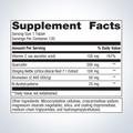Supplement facts label for Metagenics Sinuplex®, 120 tablets, showing detailed ingredients and daily nutrition.