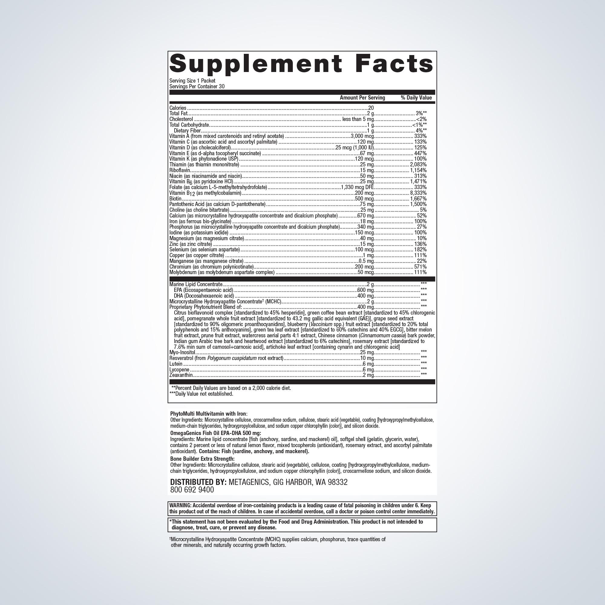 Wellness Essentials® Women's Daily Packs 1