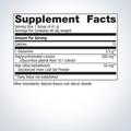 Supplement facts label for Metagenics Glutagenics®, showing detailed ingredients and daily nutrition.