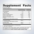 Supplement facts label for Metagenics ChondroCare®—240 tablets, showing detailed ingredients and daily nutrition.