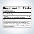 Supplement facts label for Metagenics Cholarest® SC—60 tablets showing detailed ingredients and daily nutrition.