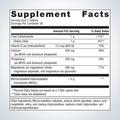 Supplement facts label for Metagenics Bone Builder® with Magnesium 90-tablets, featuring MCHC, Vitamin D, and Magensium.