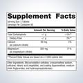 Supplement facts label for Metagenics Magnesium Citrate—120 tablets, showing detailed ingredients and daily nutrition.