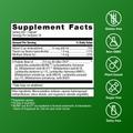Supplement facts label Metagenics UltraFlora® Complete Probiotic, 30-capsules, showing ingredients and daily nutrition values.