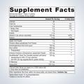 Supplement facts label for Metagenics G.I. Support, showing detailed ingredients and daily nutrition.