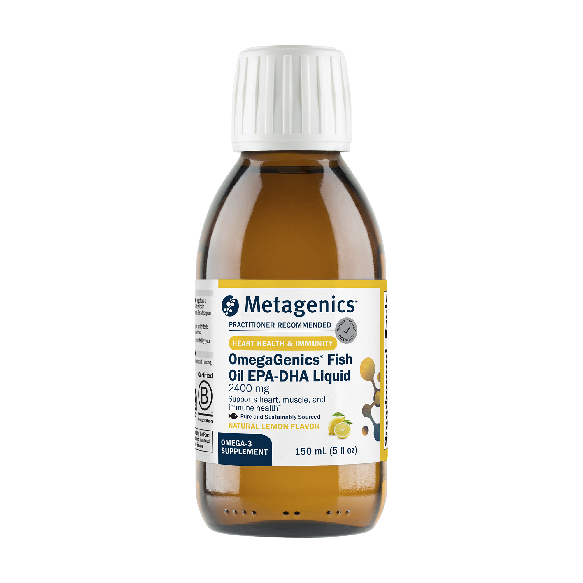 Image of the product OmegaGenics® Fish Oil EPA-DHA 2400 mg Liquid