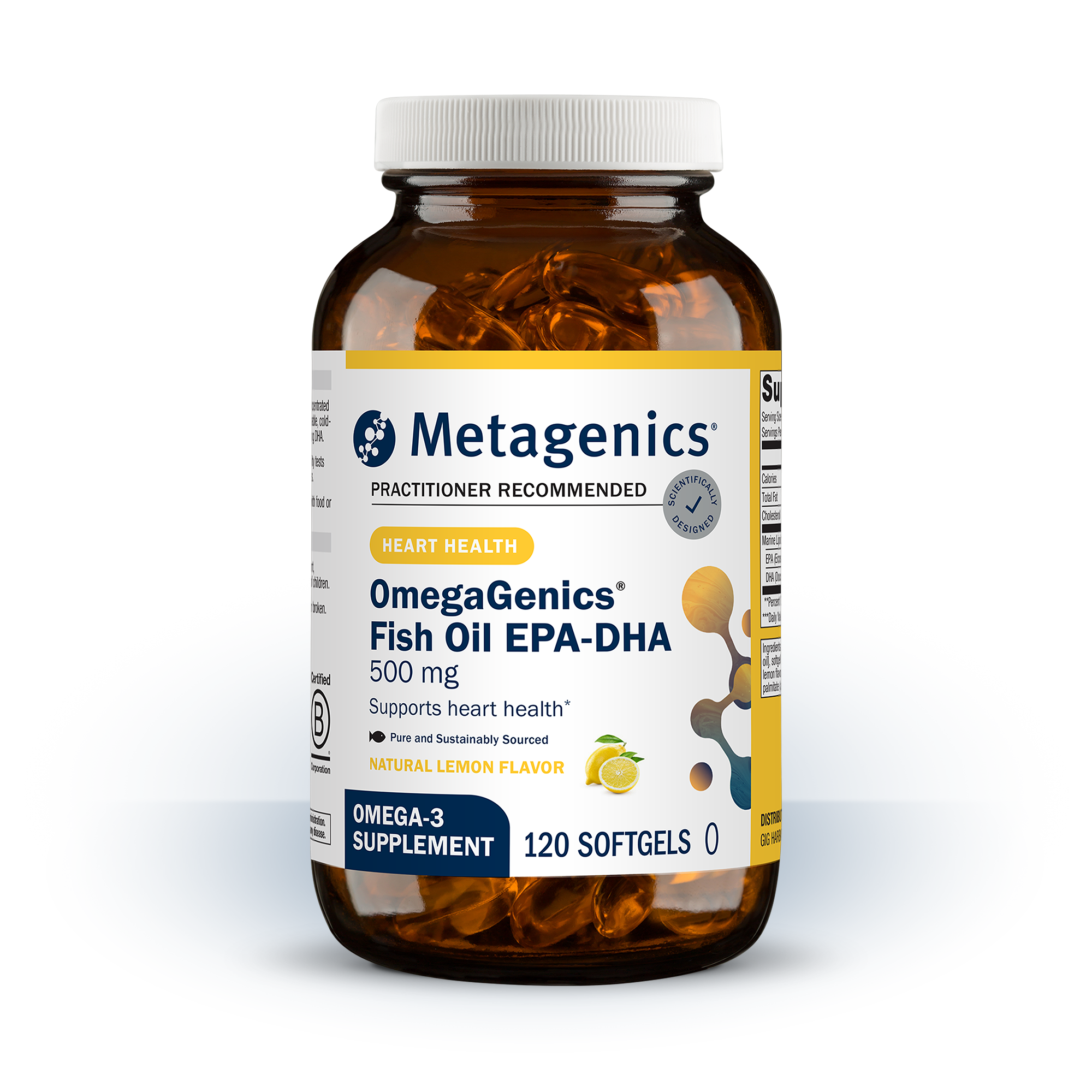 Image of the product OmegaGenics® Fish Oil EPA-DHA 500 mg