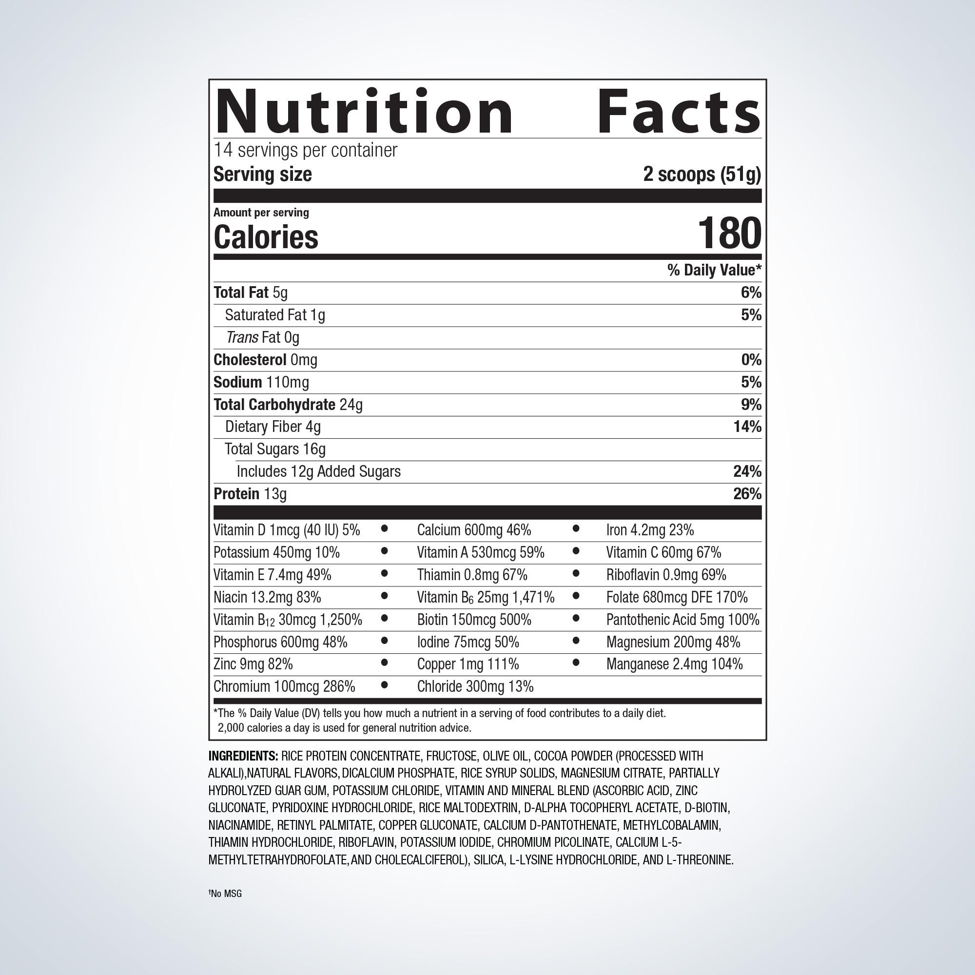 Essential Nutrition Shake 1
