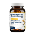 Bottle of Metagenics OmegaGenics® Algae Omega-3s—60 softgels. Formulated to support heart health.