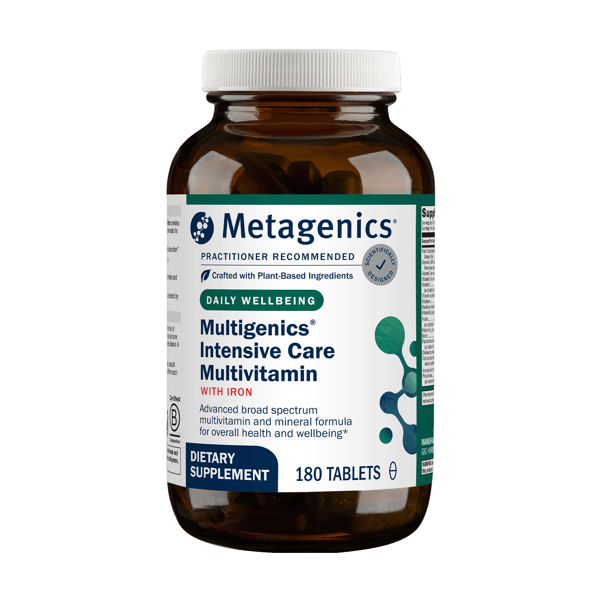 Multigenics® Intensive Care Multivitamin with Iron