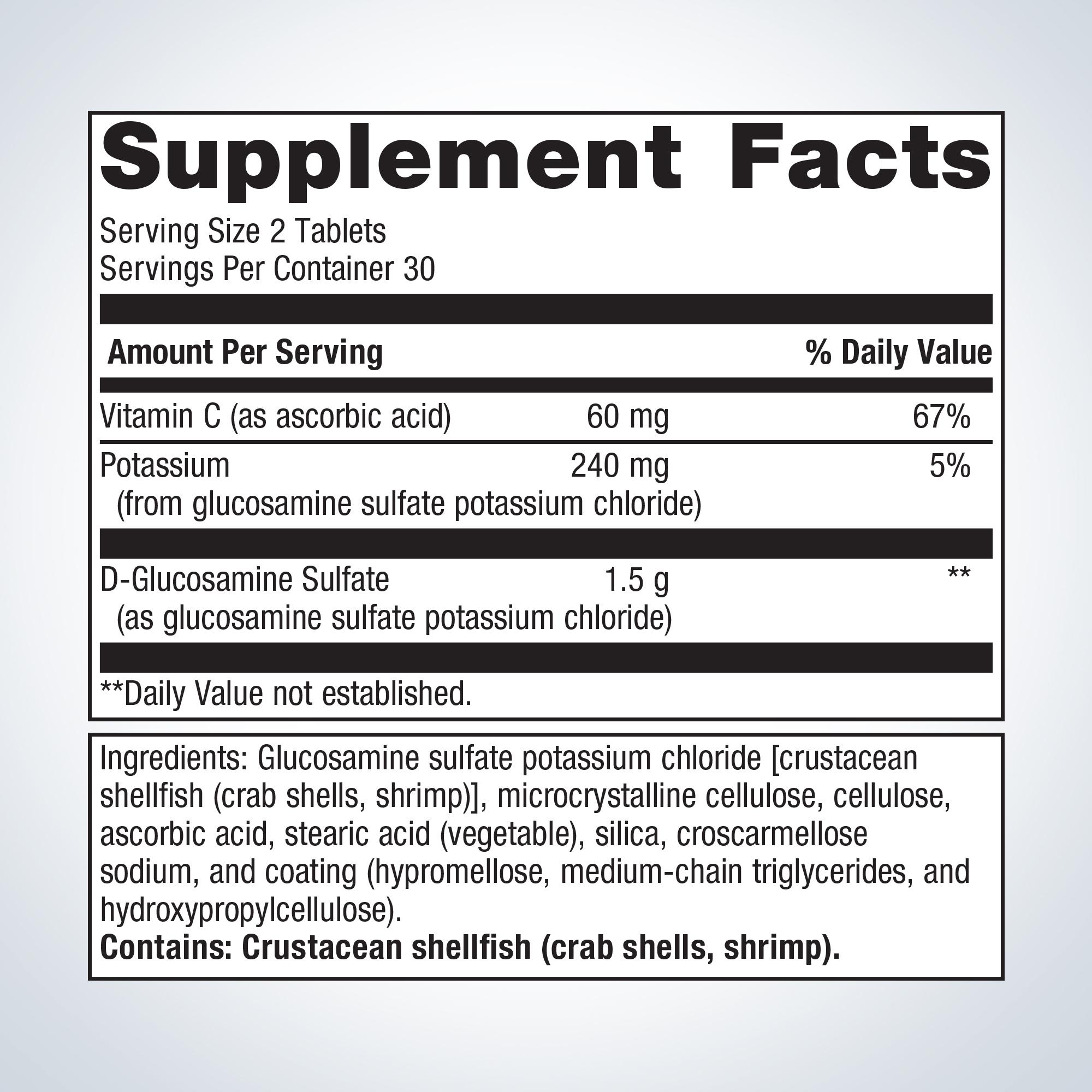 Glucosamine Sulfate 750 mg 1