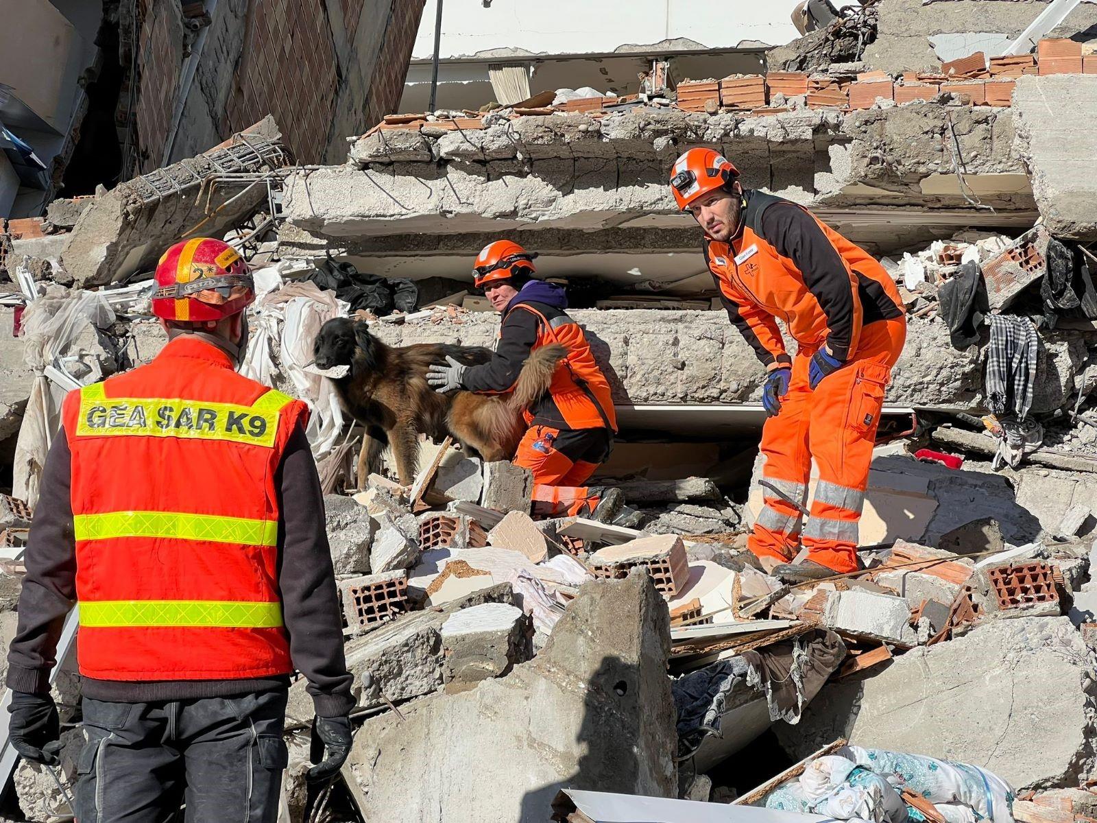 REDOG in azione nella zona del terremoto
